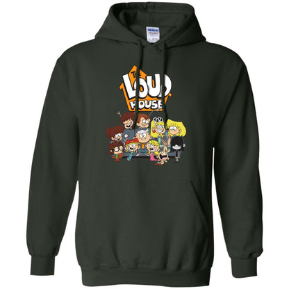 Nickelodeon The Loud House Character T-shirt Forest Green
