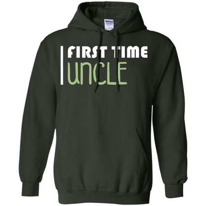 First Time Uncle New Uncle Shirt Forest Green