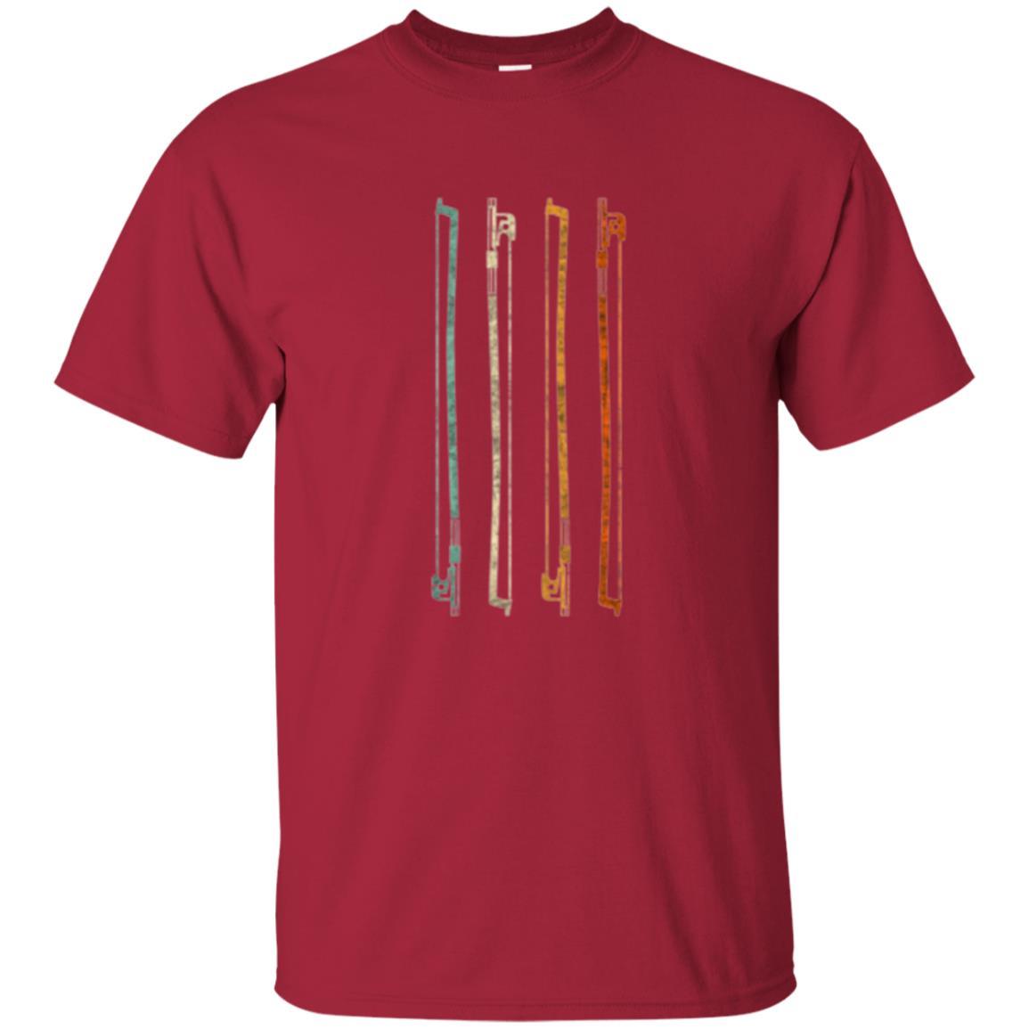 String Player T-shirt Vintage Retro 70s Orchestra Cardinal