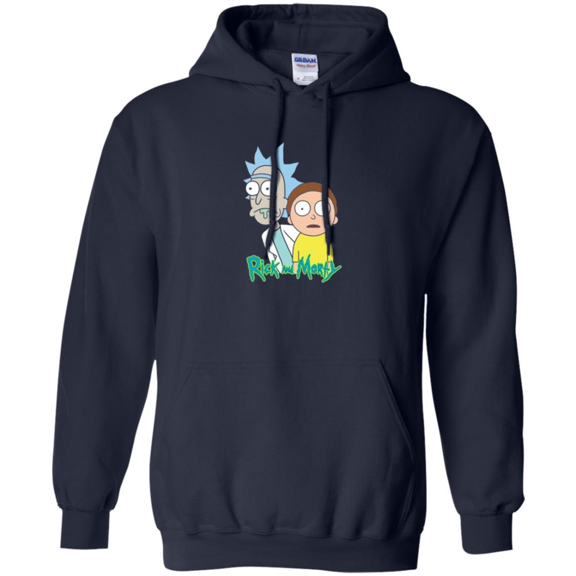 Film T-shirt Rick And Morty Stunned Navy