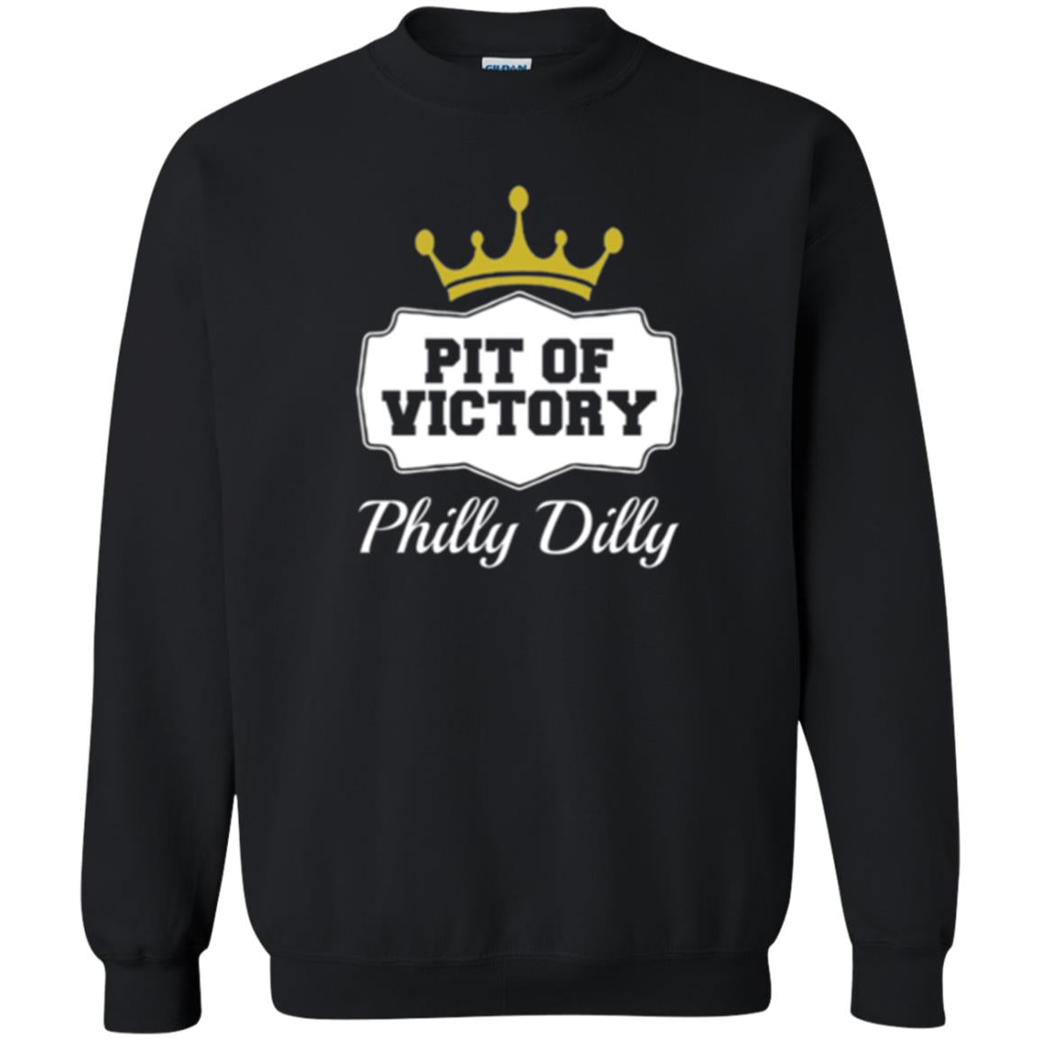 Football Lover T-shirt Philly Dilly Pit Of Victory T-shirt Black