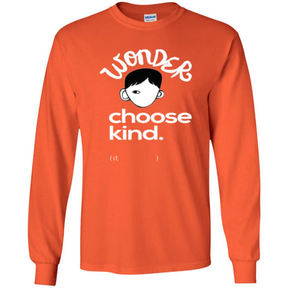 Anti Bullying T-shirt Choose Kind Orange