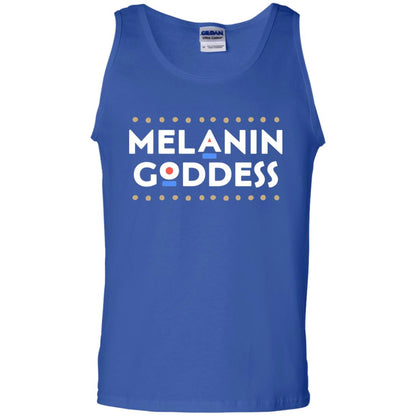 Melanin Goddess African T-shirt Black Girl Poppin_ Royal