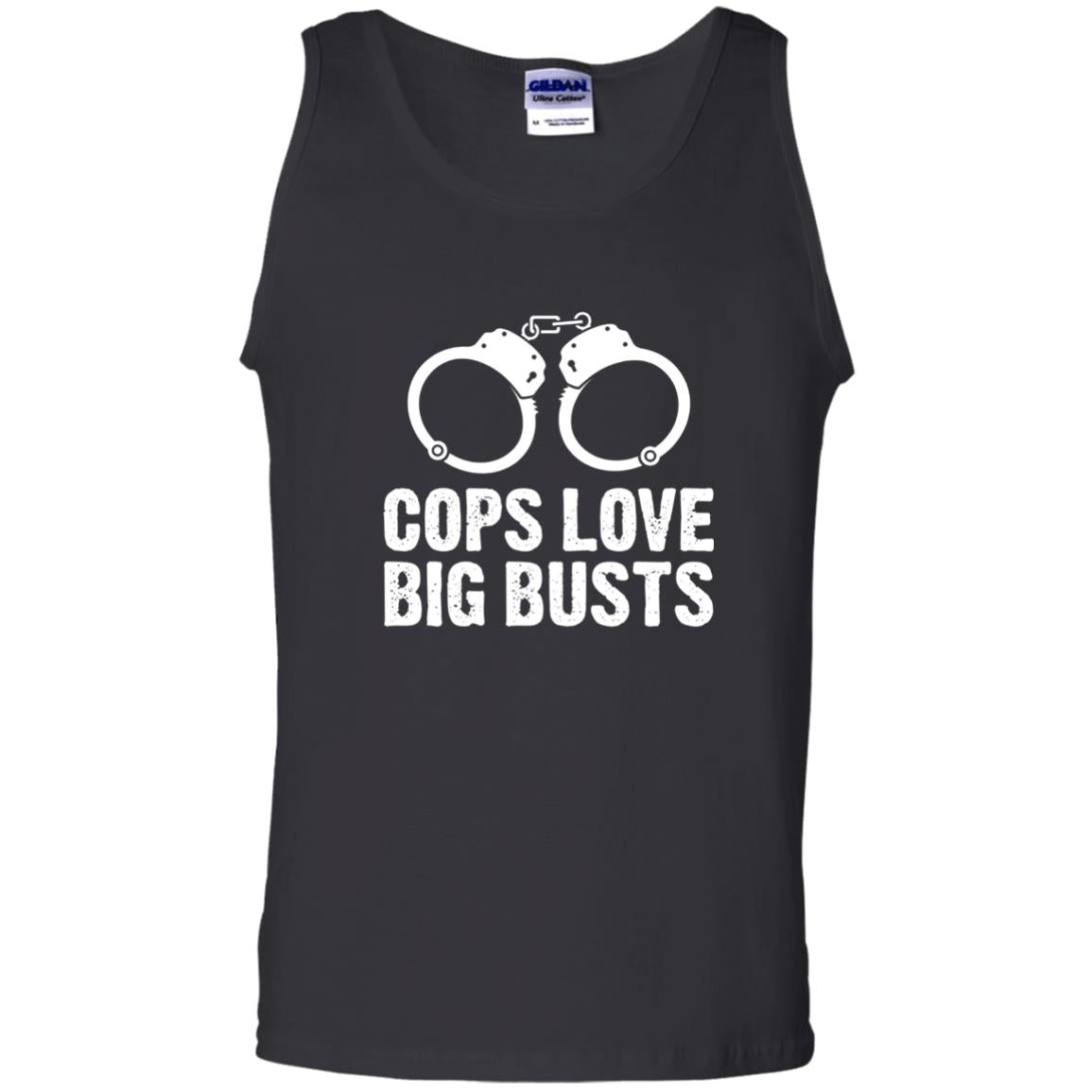 Cops Love Big Busts Usa Police Shirt Black