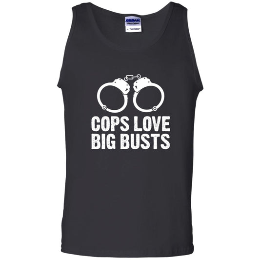 Cops Love Big Busts Usa Police Shirt Black