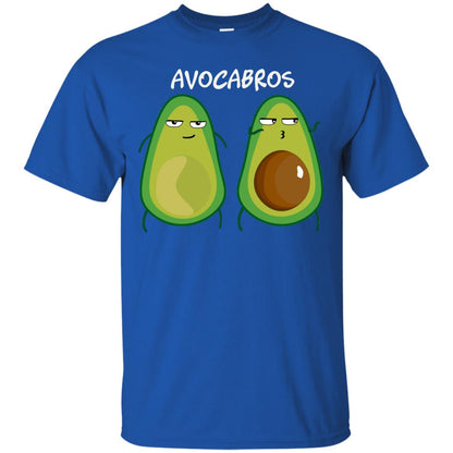 Funny Avocado T-shirt For Bros And Vegans Royal