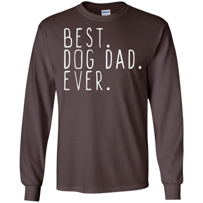 Best Dog Dad Ever T-shirt Dark Chocolate