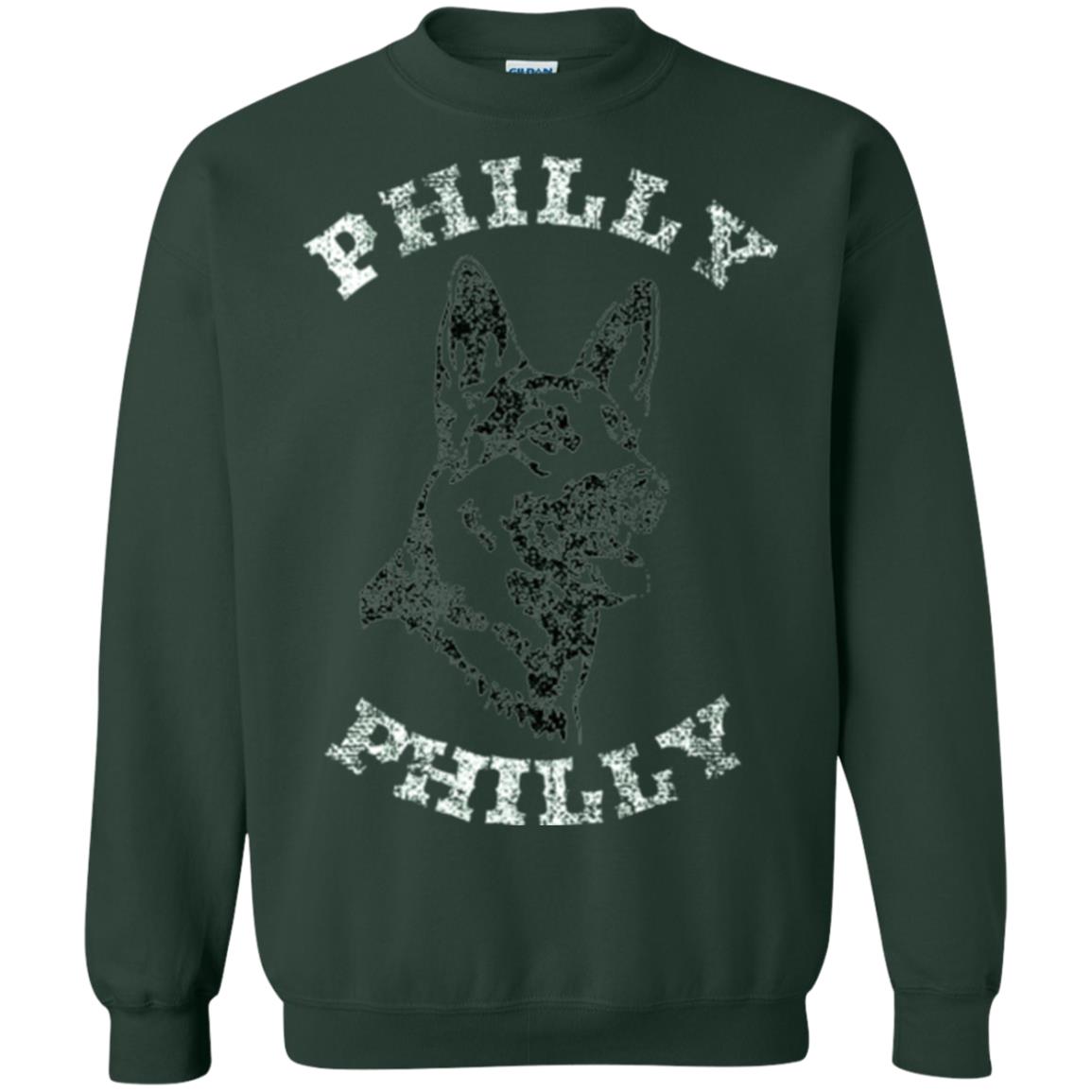 Dog Lover T-shirt Philly Philly Football Underdog Fan Forest Green