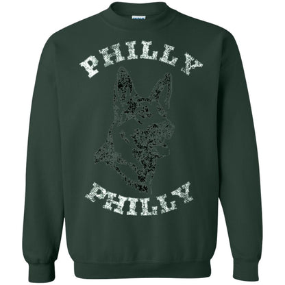 Dog Lover T-shirt Philly Philly Football Underdog Fan Forest Green