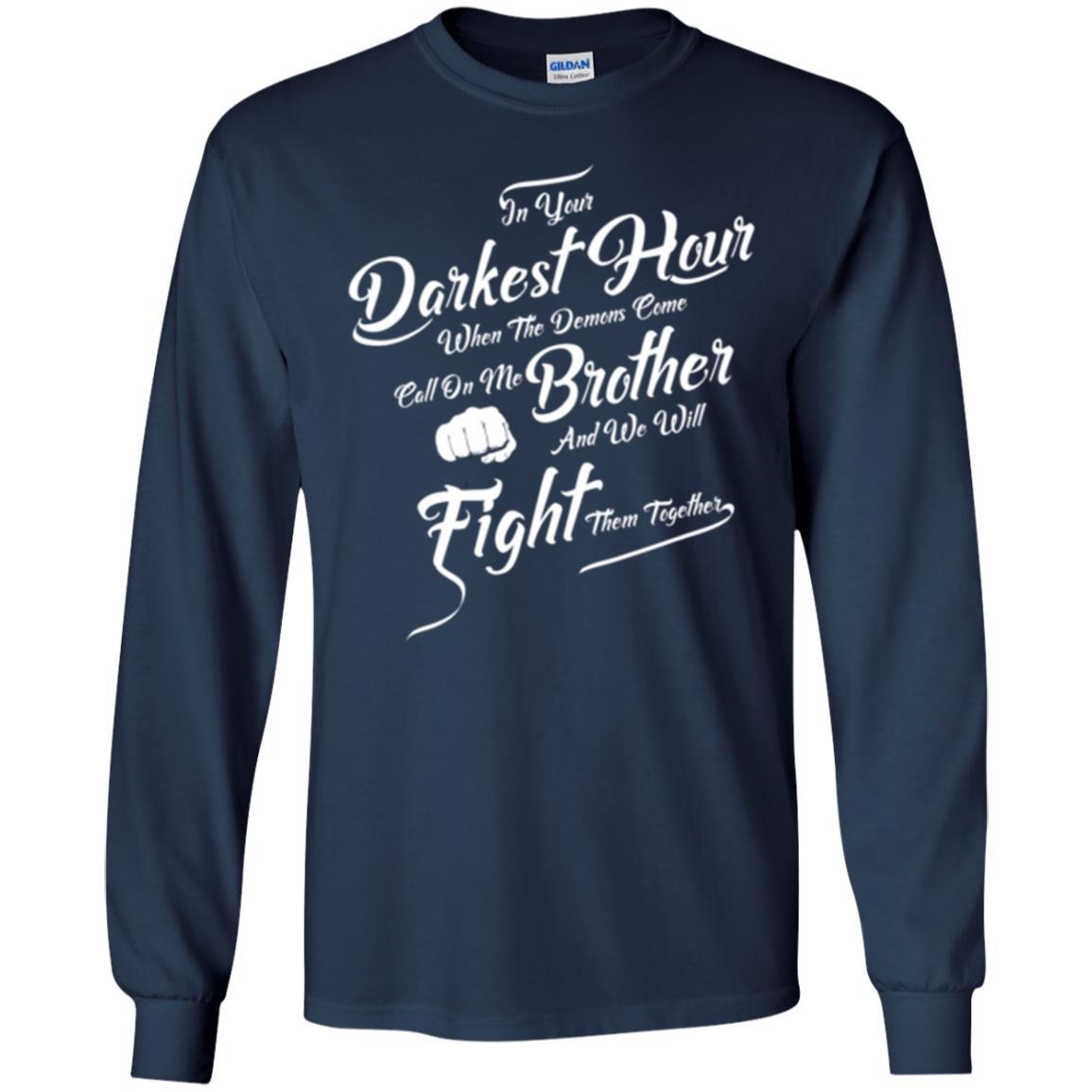 Family T-shirt In Your Darkest Hour Navy
