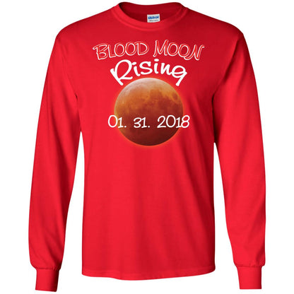 Blood Moon T-shirt Rising 01.31.2018 Red