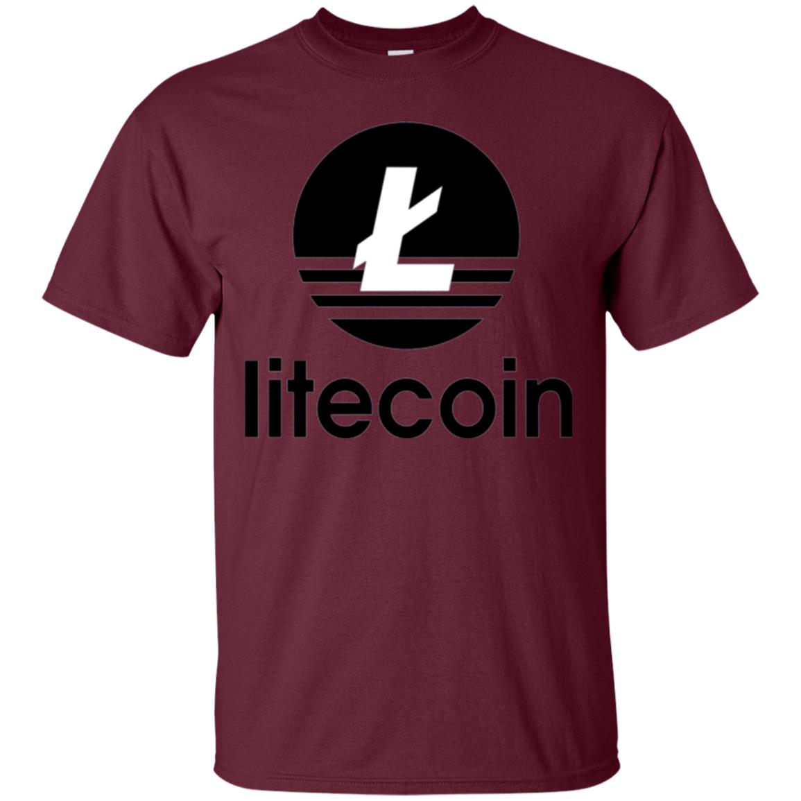 Litecoin Ltc T-shirt Maroon