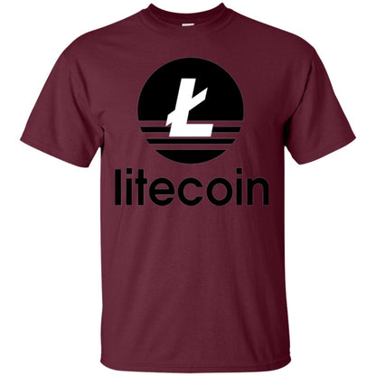 Litecoin Ltc T-shirt Maroon