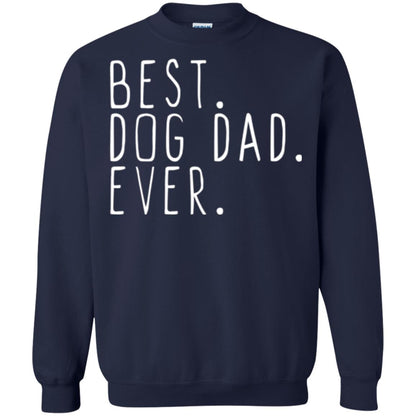 Best Dog Dad Ever T-shirt Navy