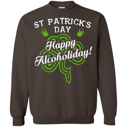 St. Patrick's Day T-shirt Happy Alcoholiday Dark Chocolate