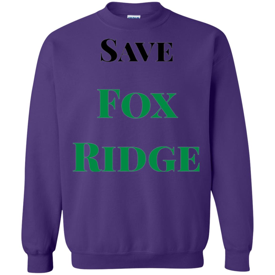 Elementary T-shirt Keep Calm And Save Fox Ridge Purple