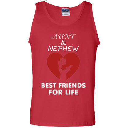 Family T-shirt Aunt And Nephew Best Friends For Life Red