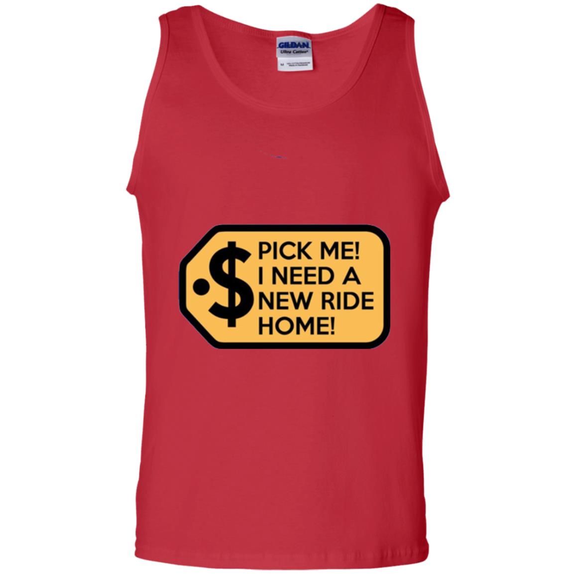 Pick Me I Need A New Ride Home Game Show T-shirt Red