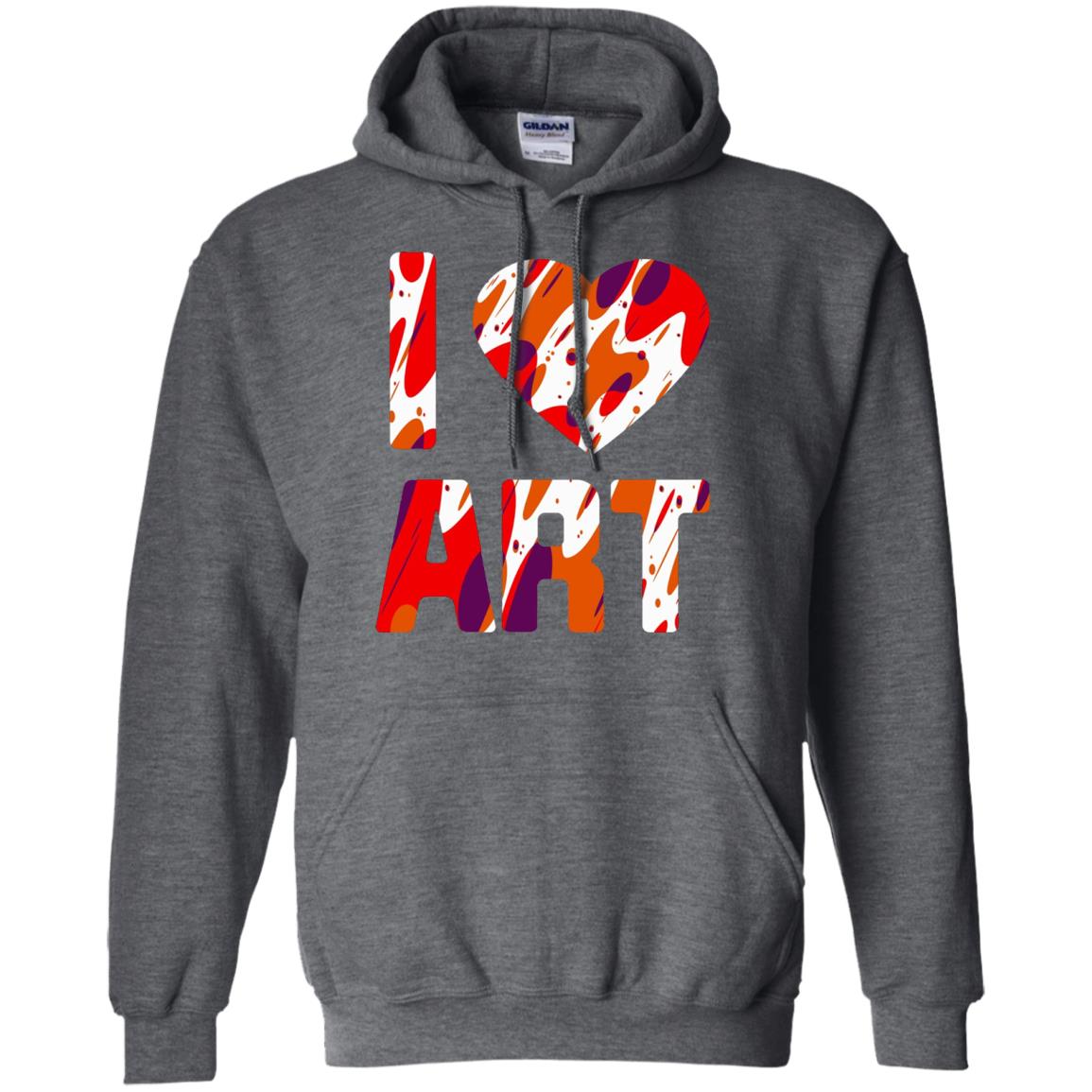 Artist T-shirt I Love Art Dark Heather