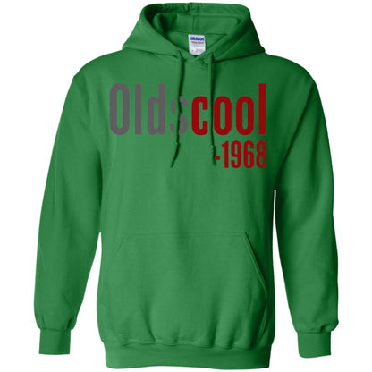 Oldscool 1968 Funny Old School 50th Birthday Gift T-shirt Irish Green