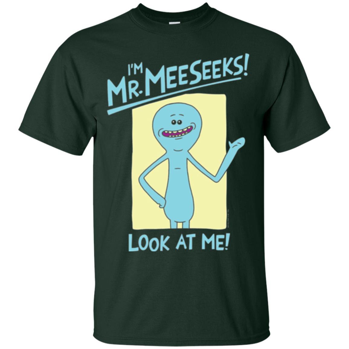 Film T-shirt I'm Mr. Meeseeks Look At Me Forest Green