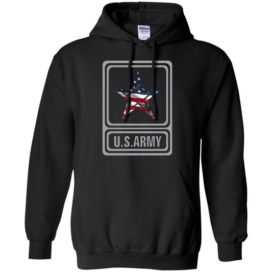 United States Army Original Us Flag T-shirt Black