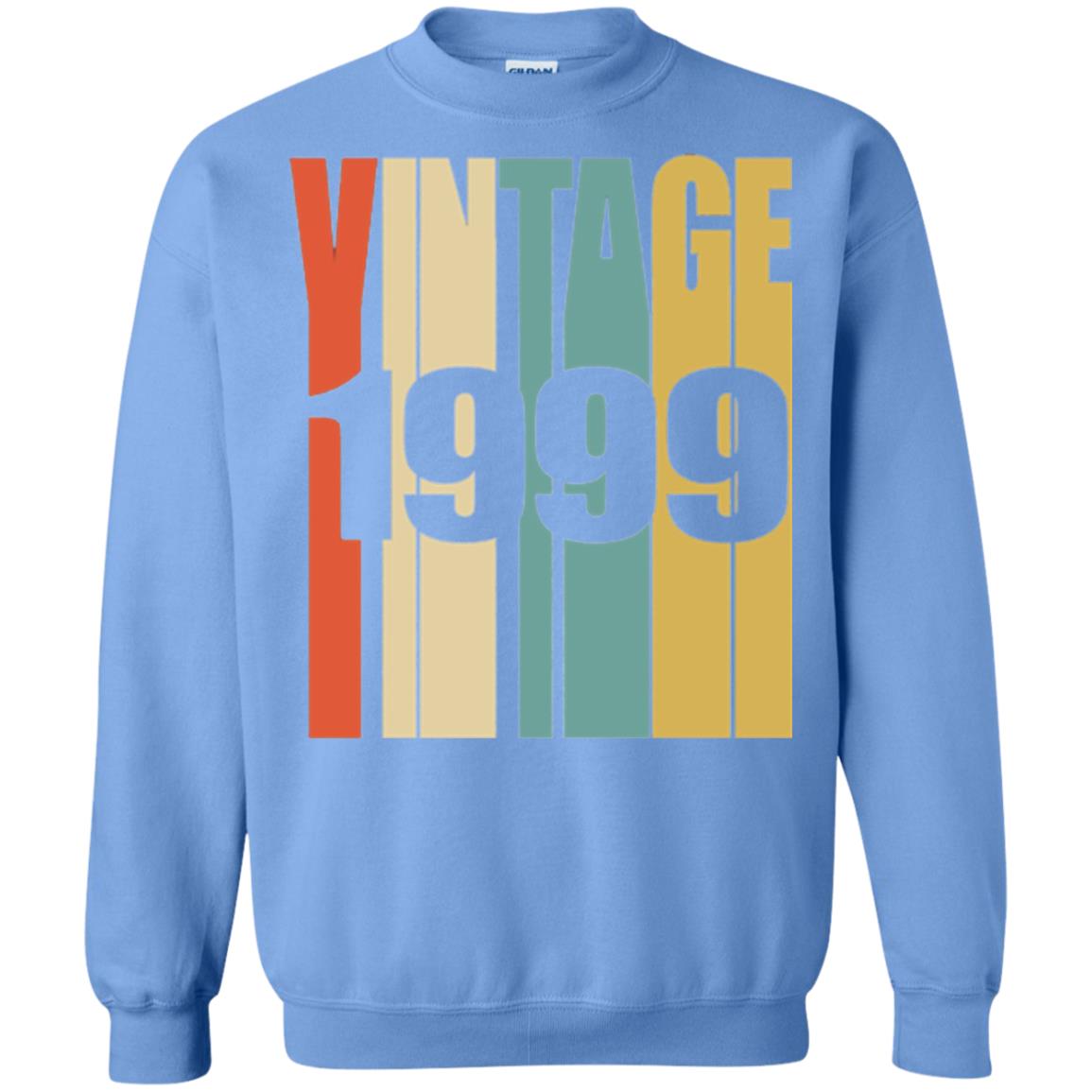 Brithday T-shirt Retro Vintage 1999 Carolina Blue