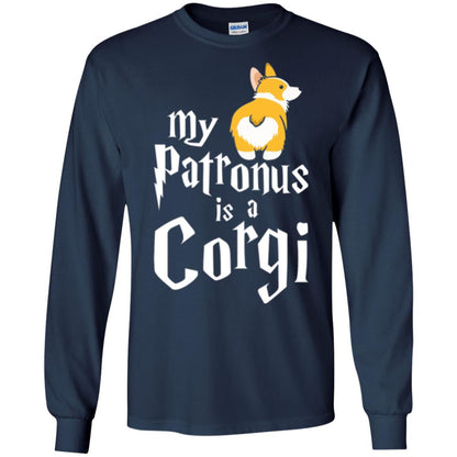 Dog T-shirt My Patronus Is A Corgi T-shirt