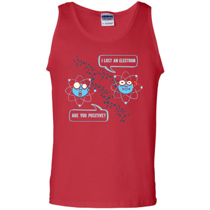 Chemistry Lover T-shirt I Lost An Electron Are You Positive Red