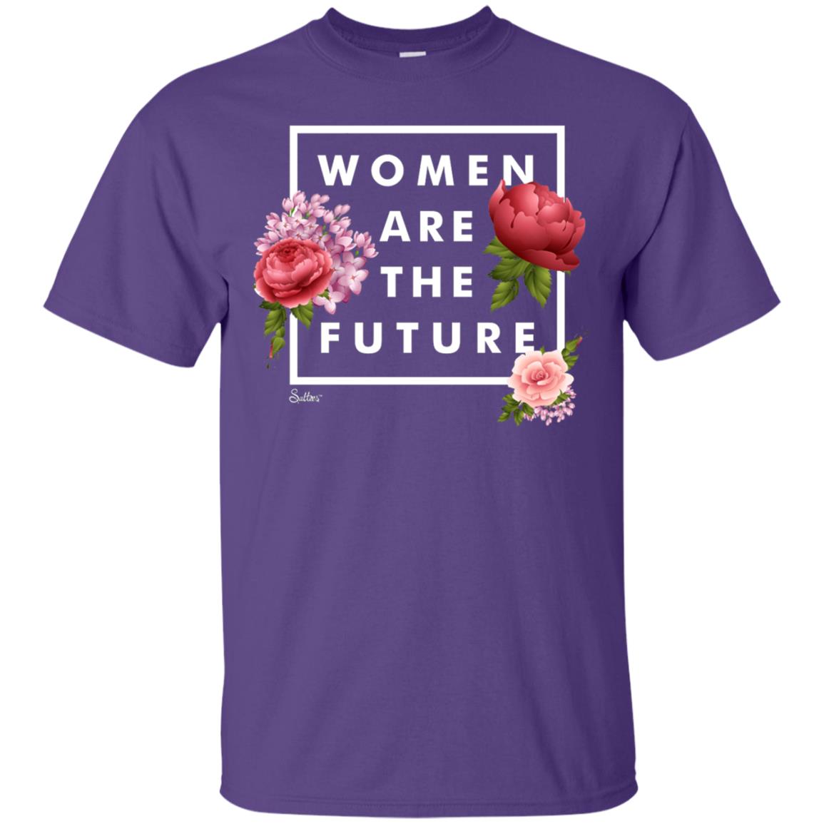 Women Are The Future T-shirt Purple