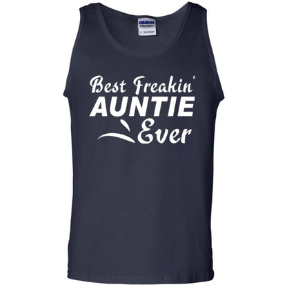 Aunt T-shirt Best Freakin' Auntie Ever Navy