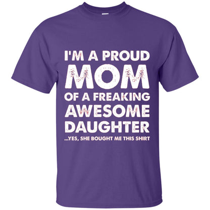 Mother_s Day Gift Proud Mom Shirt From A Daughter To Mom Purple