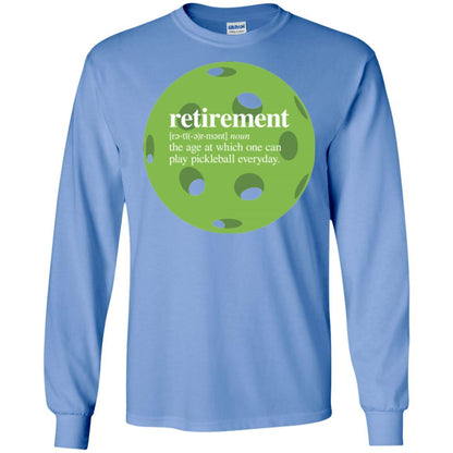 Pickleball T-shirt Retirement Definition T-shirt