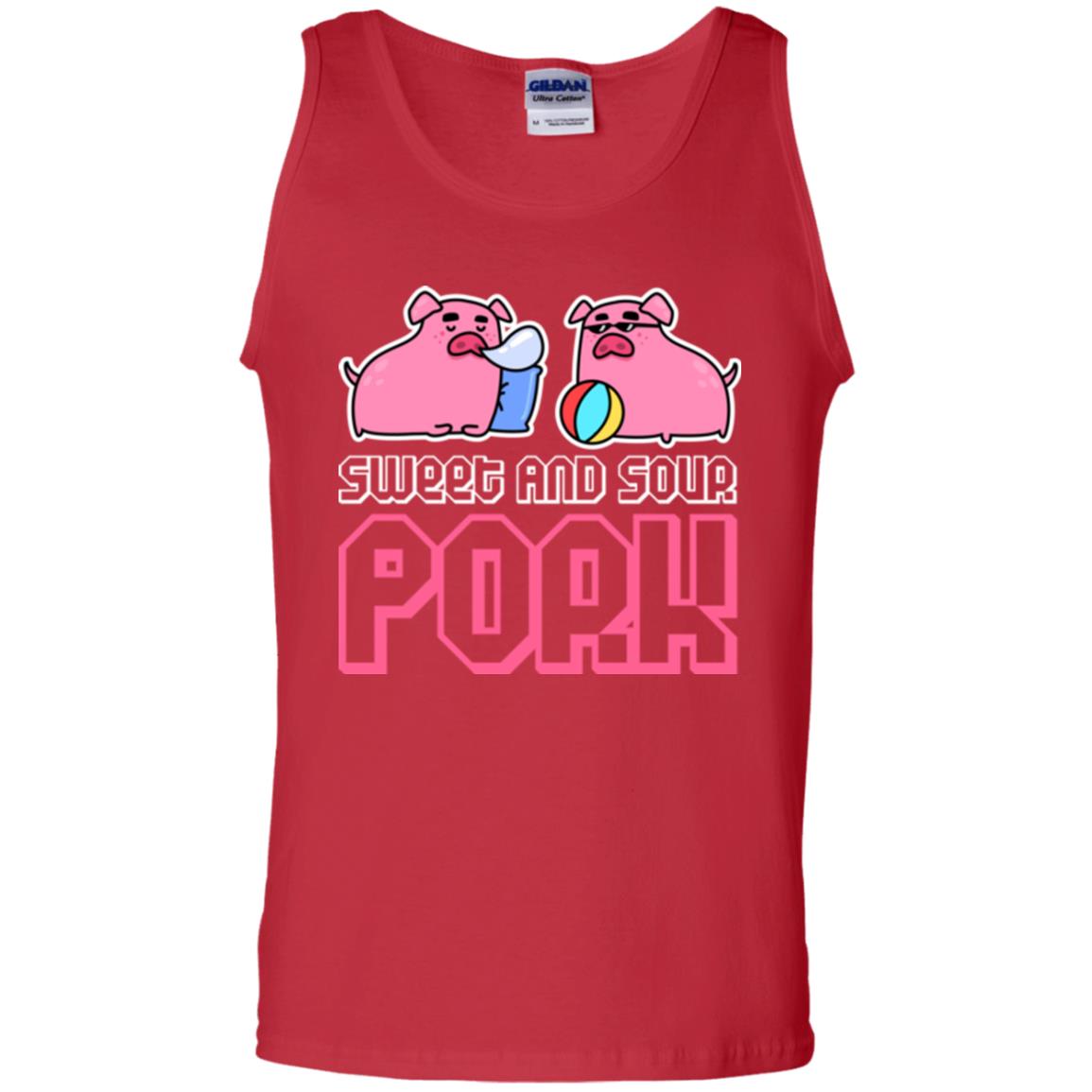 Food Lover T-shirt Sweet And Sour Pork Red