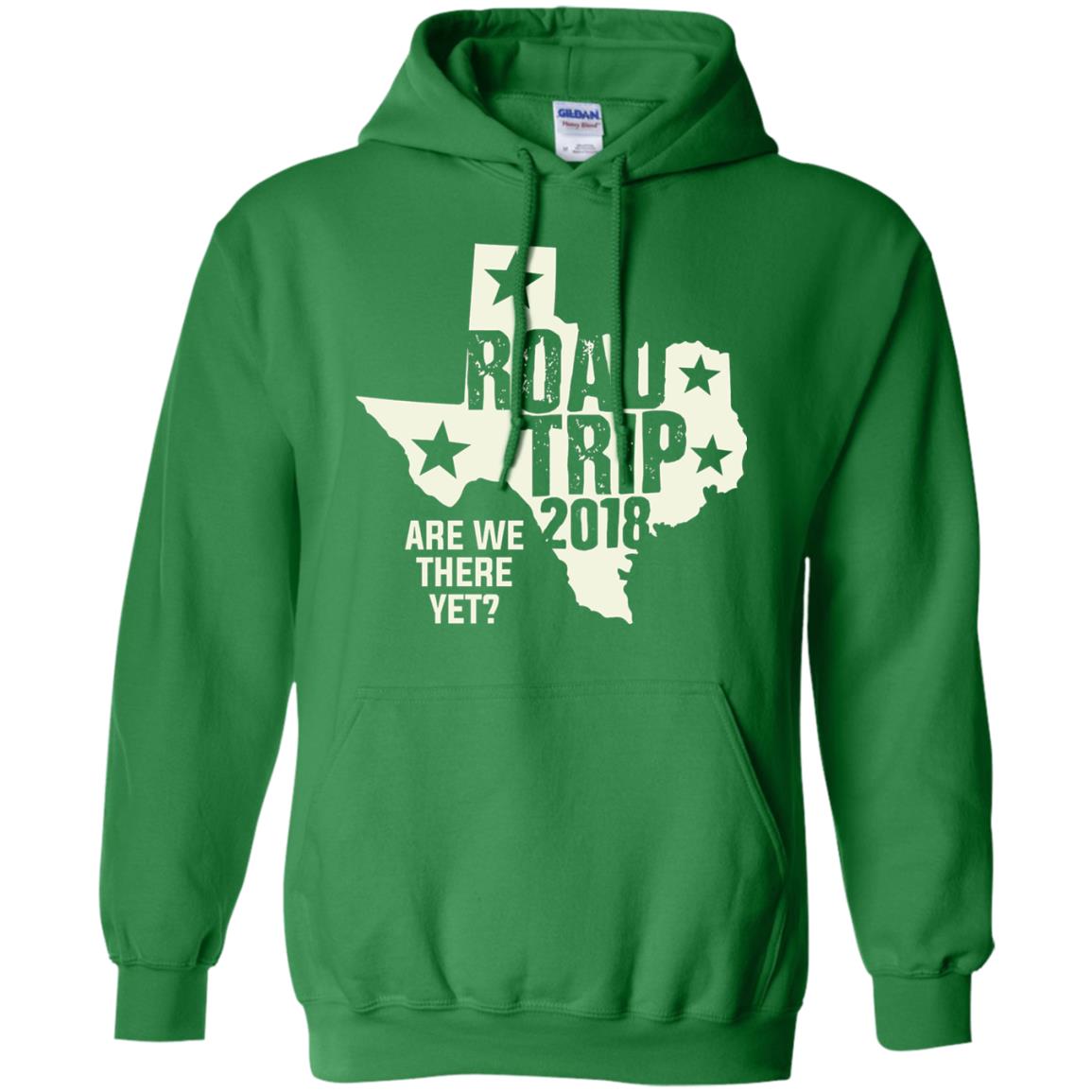 Texas Road Trip 2018 Funny Family Vacation Shirt Irish Green