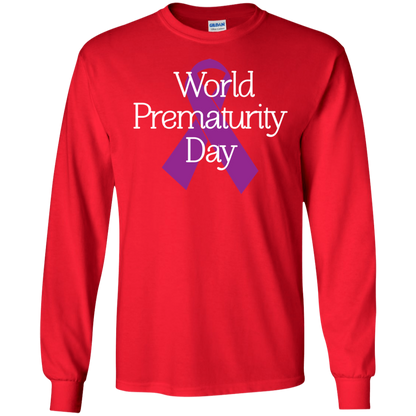 Cancer Awareness T-shirt World Prematurity Day T-shirt Red