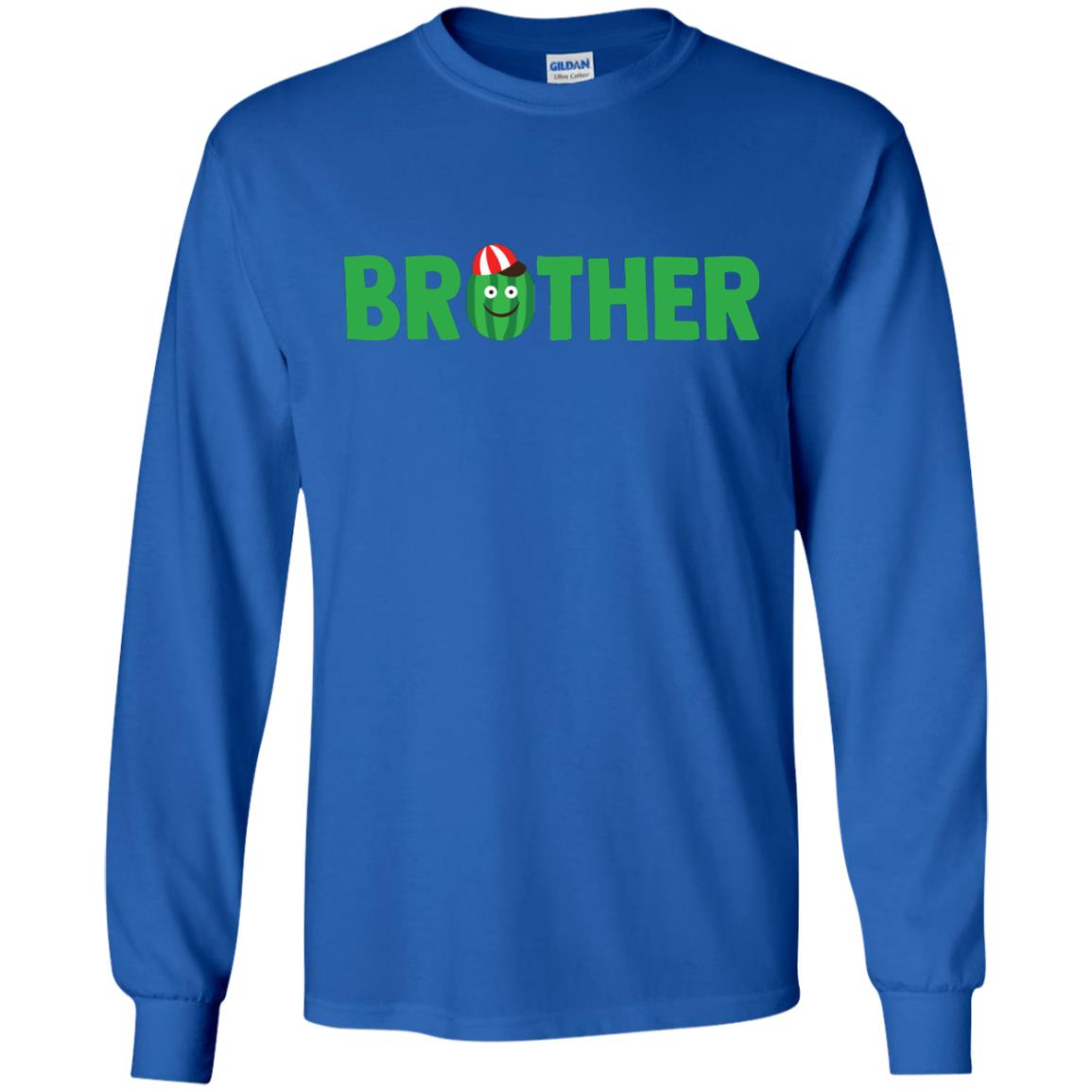 Brother Watermelon Funny Summer Melon Fruit Shirt For Brother Royal