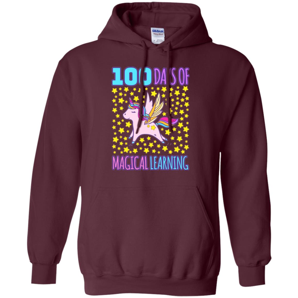 Children T-shirt Adorable 100th Day Of School Maroon