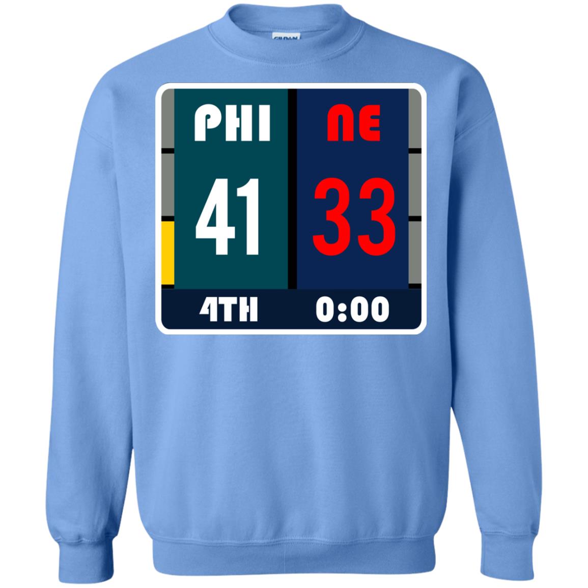 Football Philadelphia T-shirt Eagles Vs New England Carolina Blue