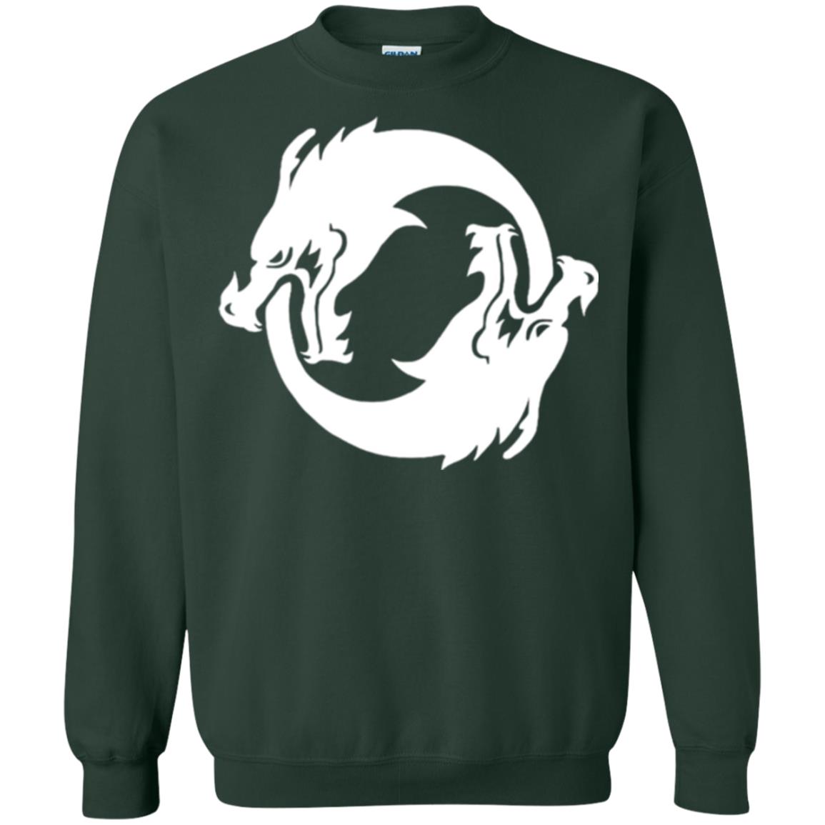 Dargon Lovers T-shirt Overwatch Hanzo Seal Spray Forest Green