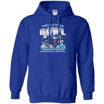 Football Lover T-shirt Twin Cities Bowl Royal