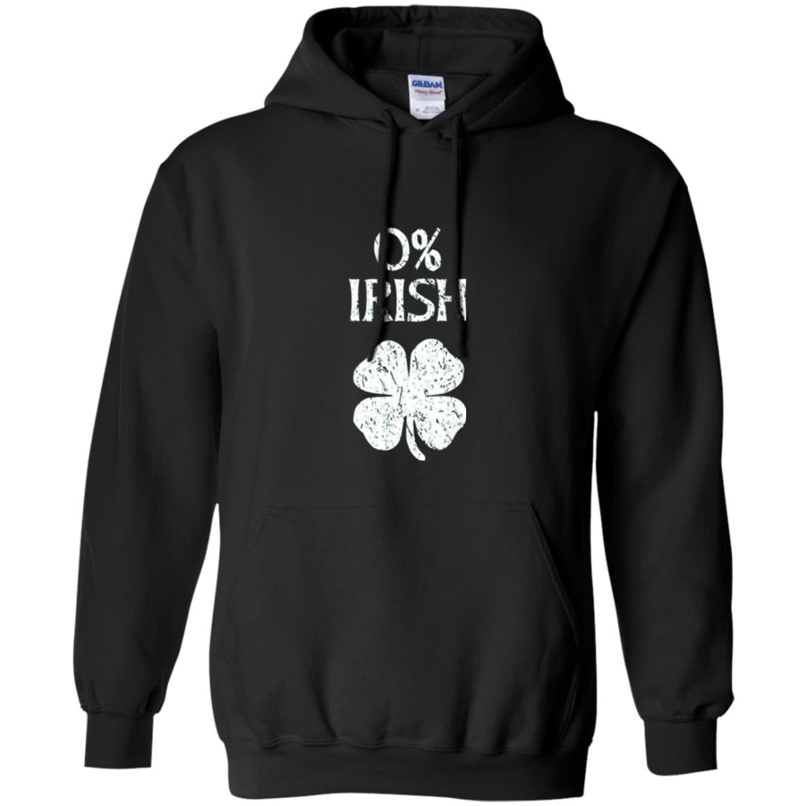 St. Patrick Day T-shirt Shamrocks 0_ Irish Vintage Black