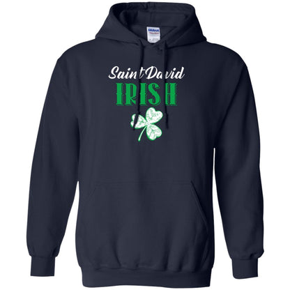 Saint Patrick's Day T-shirt Saint David Irish Navy