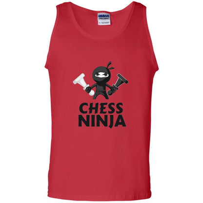 Funny Chess Ninja T-shirt Red