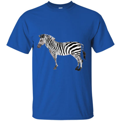 Awesome Zebra T-shirt Royal