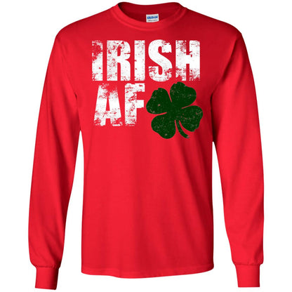Funny Irish St. Patrick_s Day T-shirt Red