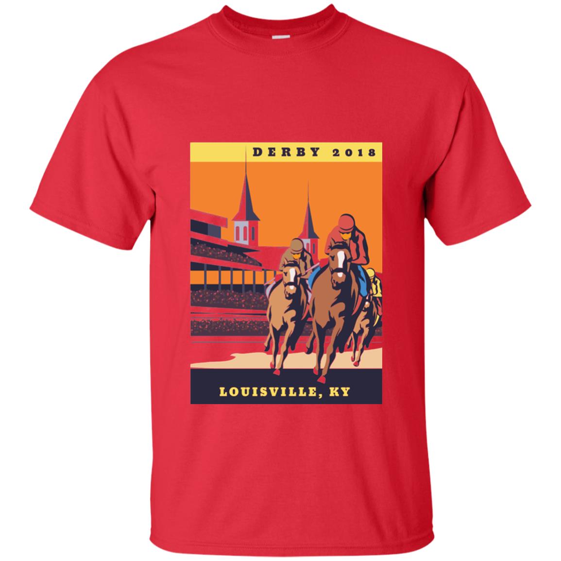 Kentucky Horse Racing Derby Day 2018 Shirt Red