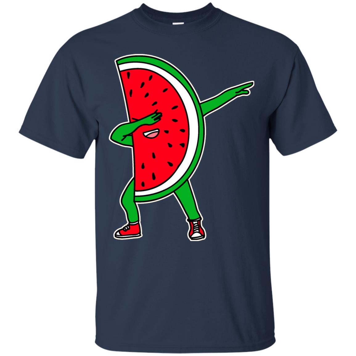 Dabbing Watermelon Shirt Navy