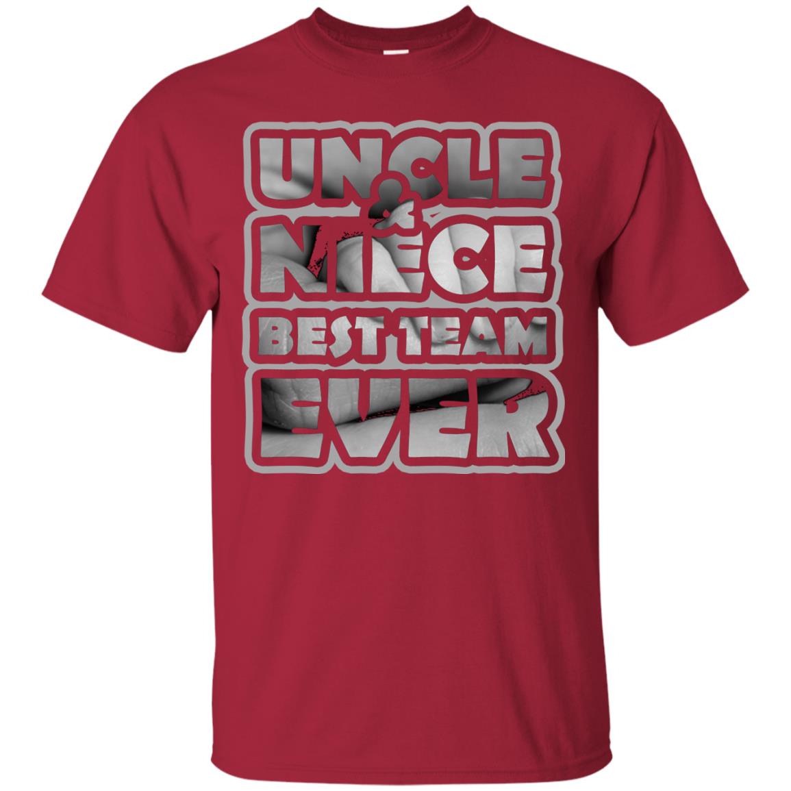 Uncle And Niece Best Team Ever Shirt For Uncle Or Niece Cardinal