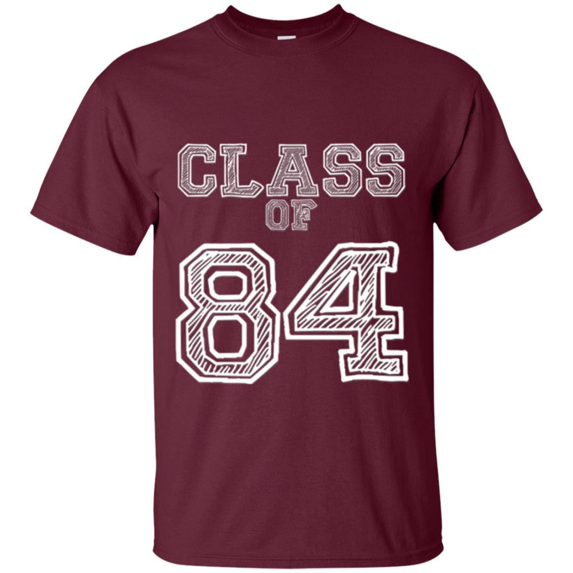 Class Of 1984 Reunion T-shirt Maroon